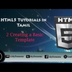 creating html template in tamil