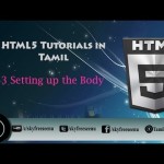 html 5 creating body